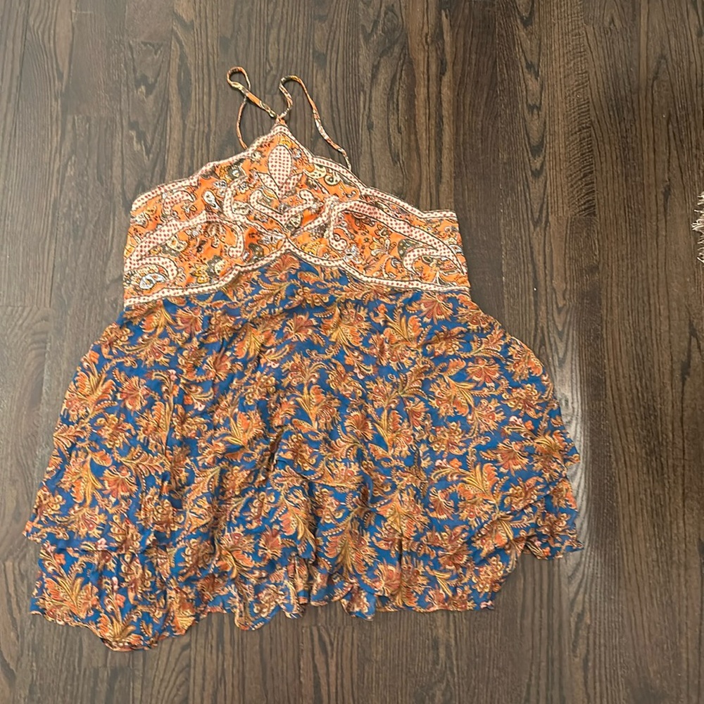 BNWT Anthro Handkerchief Halter Dress